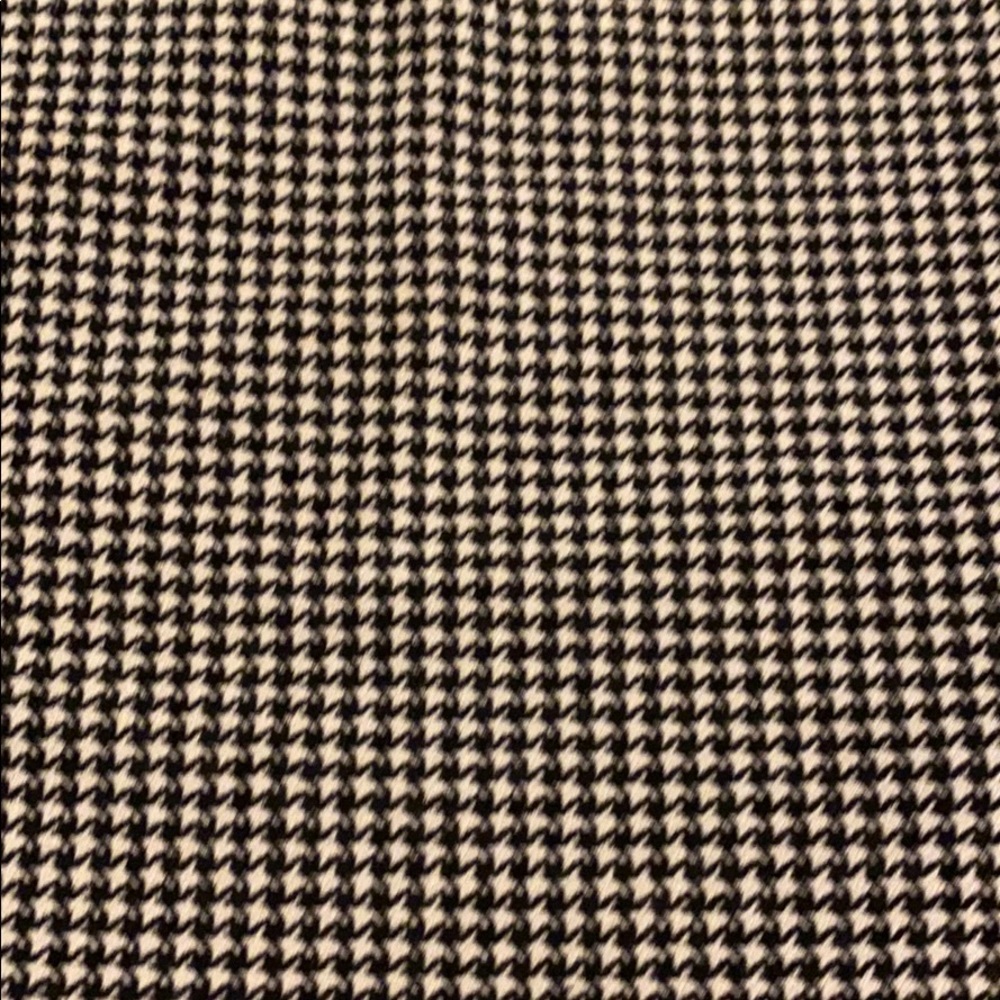 Talbots black and white houndstooth sleeveless top XL - Picture 2 of 8